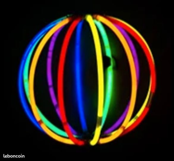 317 Pièces Bâtonnets Lumineux Neon – Bracelets Et Connecteurs – 8 Couleurs – Durée 6-8h – Fête Et DIY