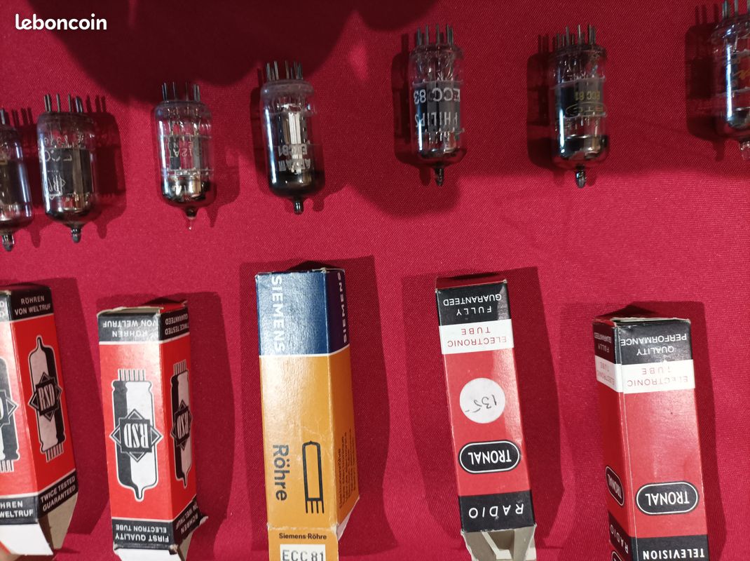 Lampes, tubes, Radios, TSF, Collections - FR
