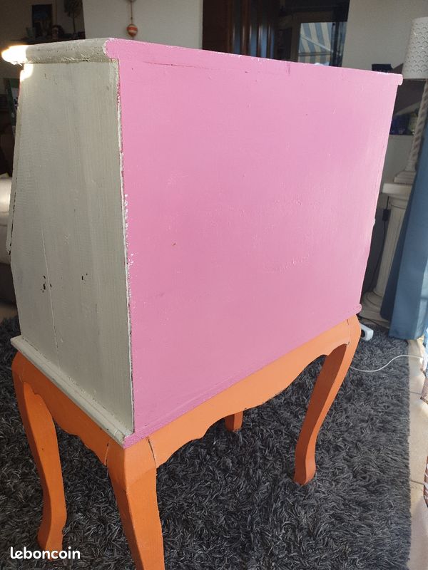 Bureau secrétaire en bois (image 4)