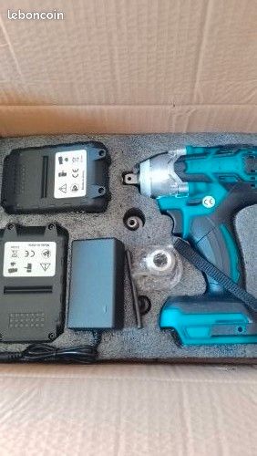 Clé à Chocs Sans Fil 520 Nm – 1/2 Pouce, Compatible Batteries Makita 18V