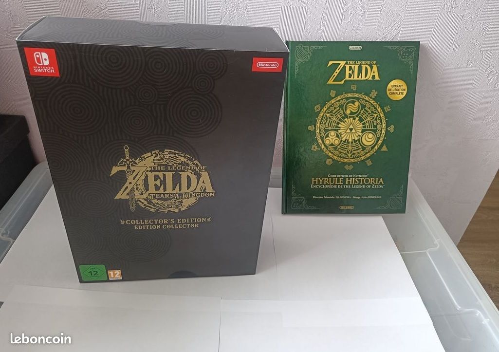 The Legend Of Zelda Tears Of The Kingdom Edition Collector Nintendo Switch NEUF