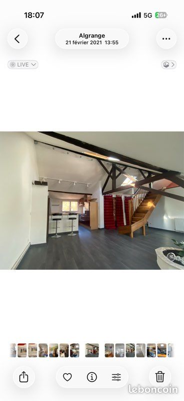 Appartement 3 pièces 77 m² · à Algrange · 77 m² · 750 €/mois