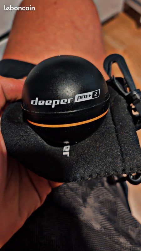 Sondeur Deeper PRO+ 2 – GPS / Wi-Fi – Pêche carpe & carnassier (image 1)