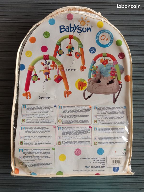 Talinu 24 Anneaux Colorés Sans BPA – Jouet Arche Bébé Poussette & Parc – Développement Sensoriel & Motricité Anneaux à Assembler Sans BPA Talinu 24 Anneaux Colorés Sans BPA – Jouet Arche Bébé Poussette & Parc – Développement Sensoriel & Motricité Anneaux à Assembler Sans BPA
