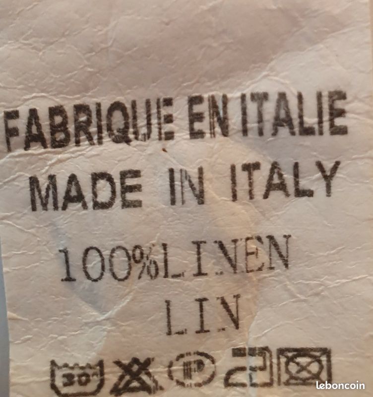 Robe 100%lin motif fleur (image 2)