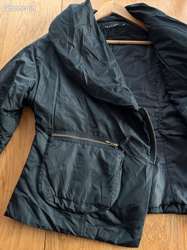 Veste anorak noire 40/42 (image 3)
