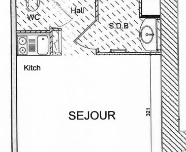 Appartement 105 000 € - 20 m²