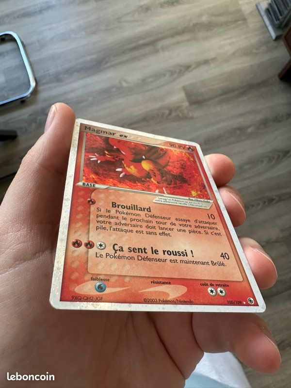 Magmar Ex Ruby&Saphir Bloc ex carte Pokmon - Collection Magmar Ex Ruby&Saphir Bloc ex carte Pokmon - Collection