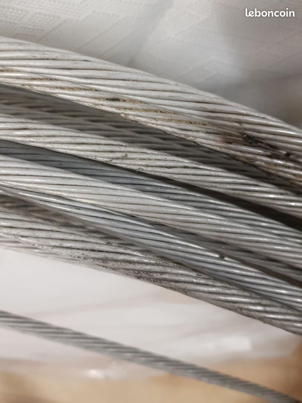 Cable alliage aluminium diamètre 8mm (image 1)