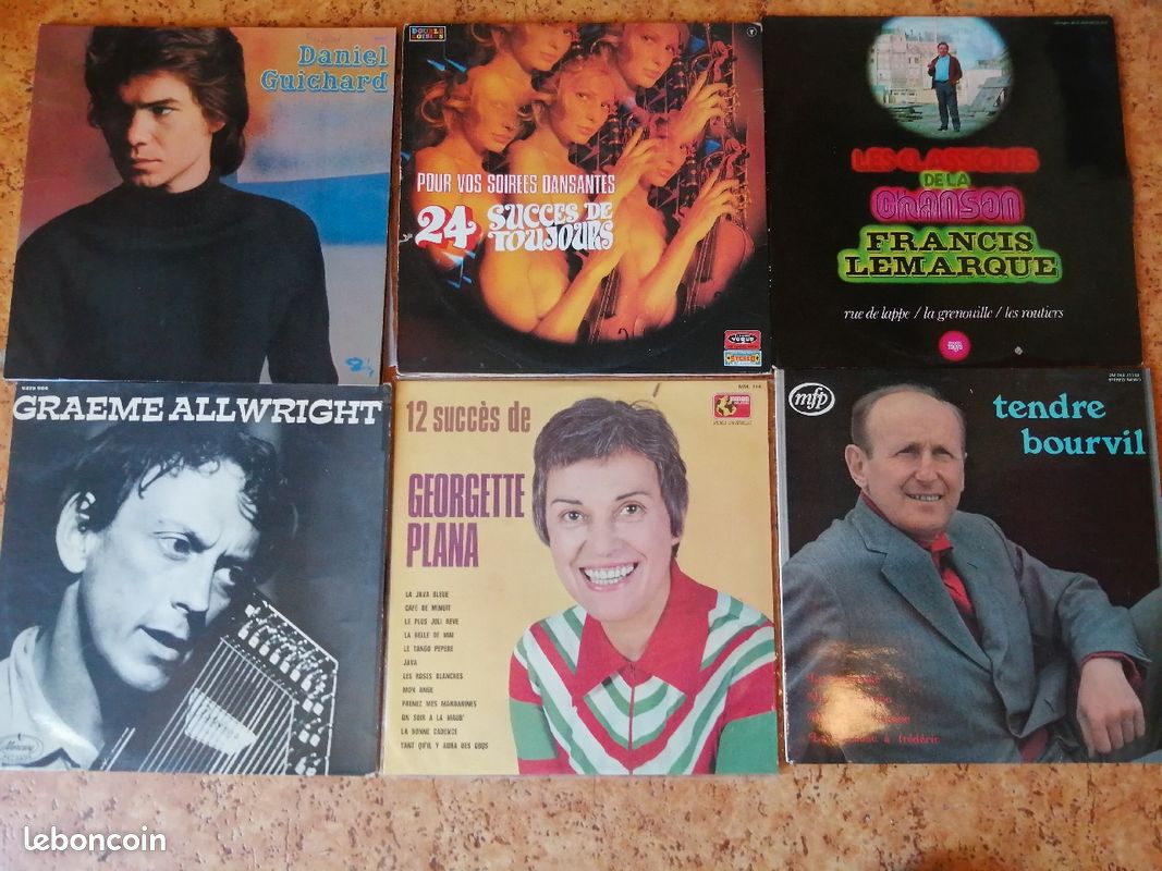 Plusieurs Vinyles brel, brassens, montand, Barbara ect.. (image 4)