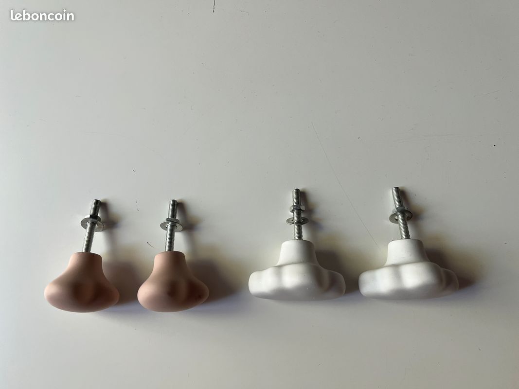 Lot de 4 poignées de porte de placard (image 4)