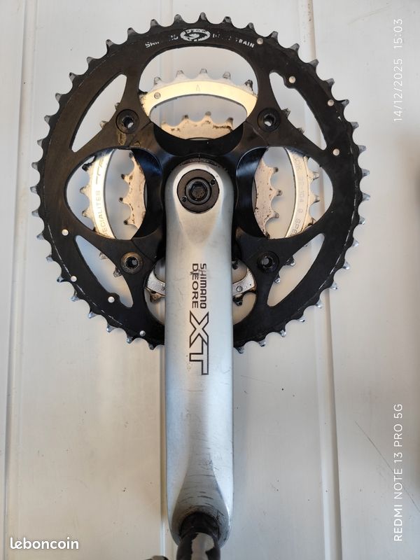 Pédalier mono Shimano Deore XT M8120 12V | Vélo-Store