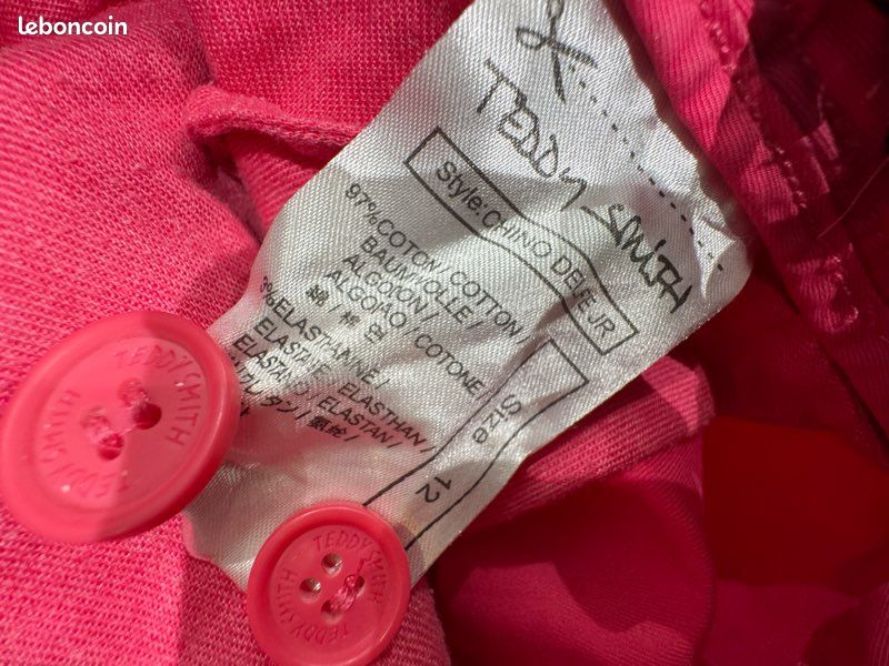 Pantalon, fille, Chinos , 12 ans Teddy Smith (image 16)