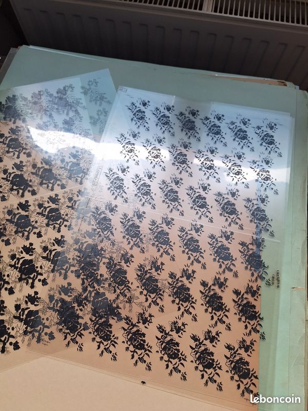 Serigraphie Roses Elysées (image 3)