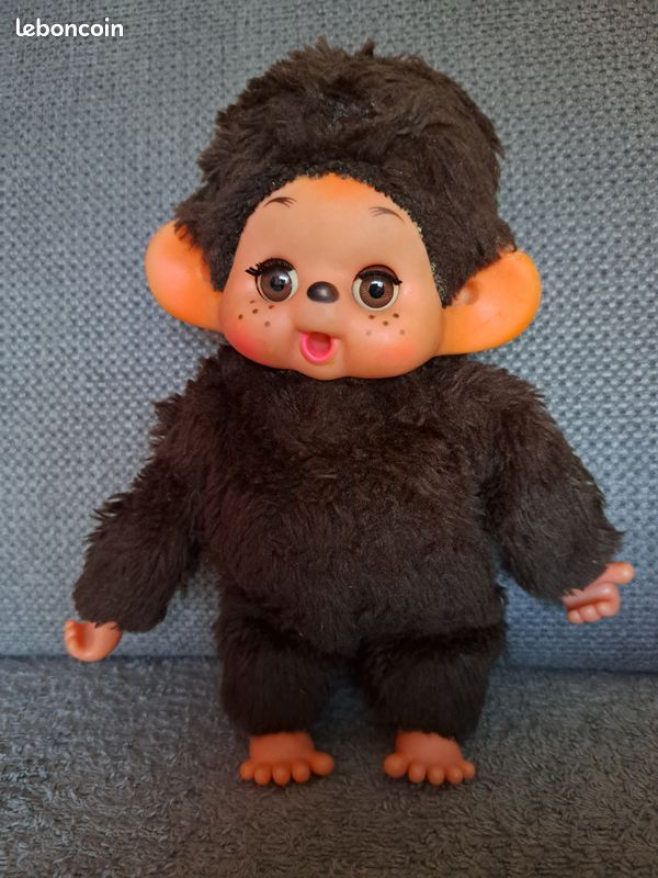 Peluche Kiki – Monchhichi Singe – Vintage 1979 – Premier France (occasion)