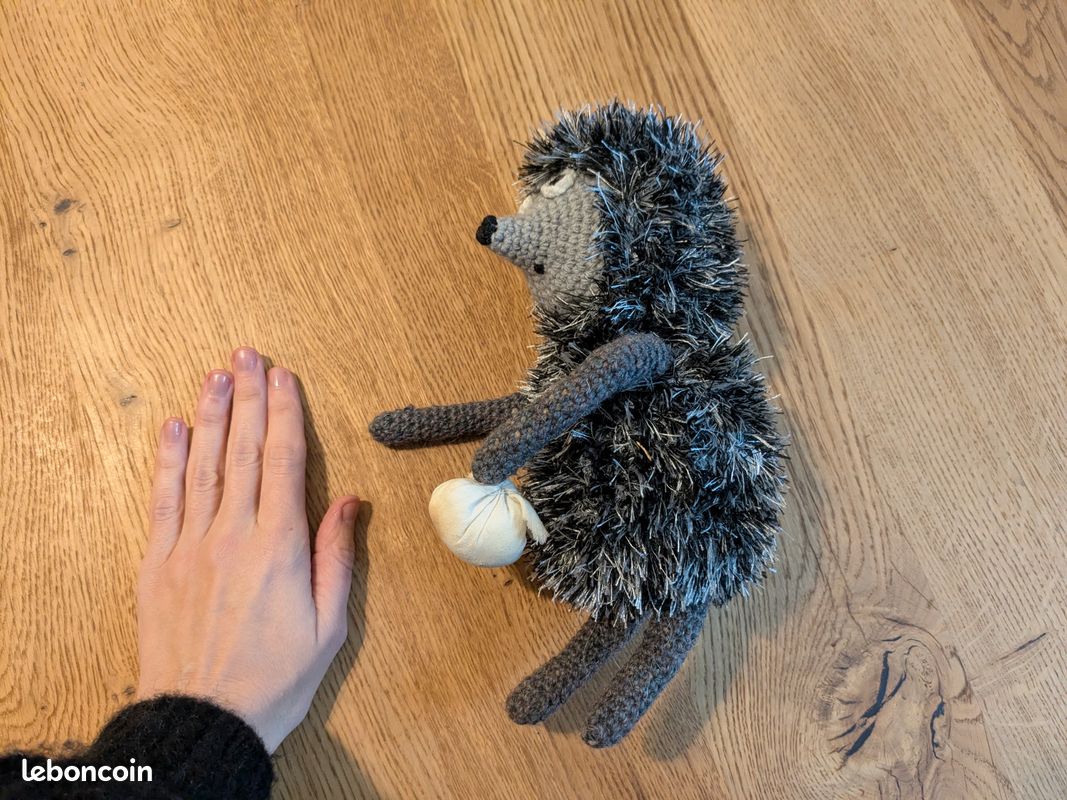 Peluche tricoté "Hérisson dans le Brouillard" (image 2)
