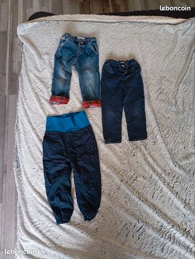 Lot 3 pantalons 18/24 mois (image 1)
