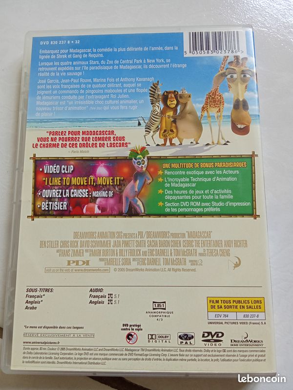 DVD Madagascar (image 2)