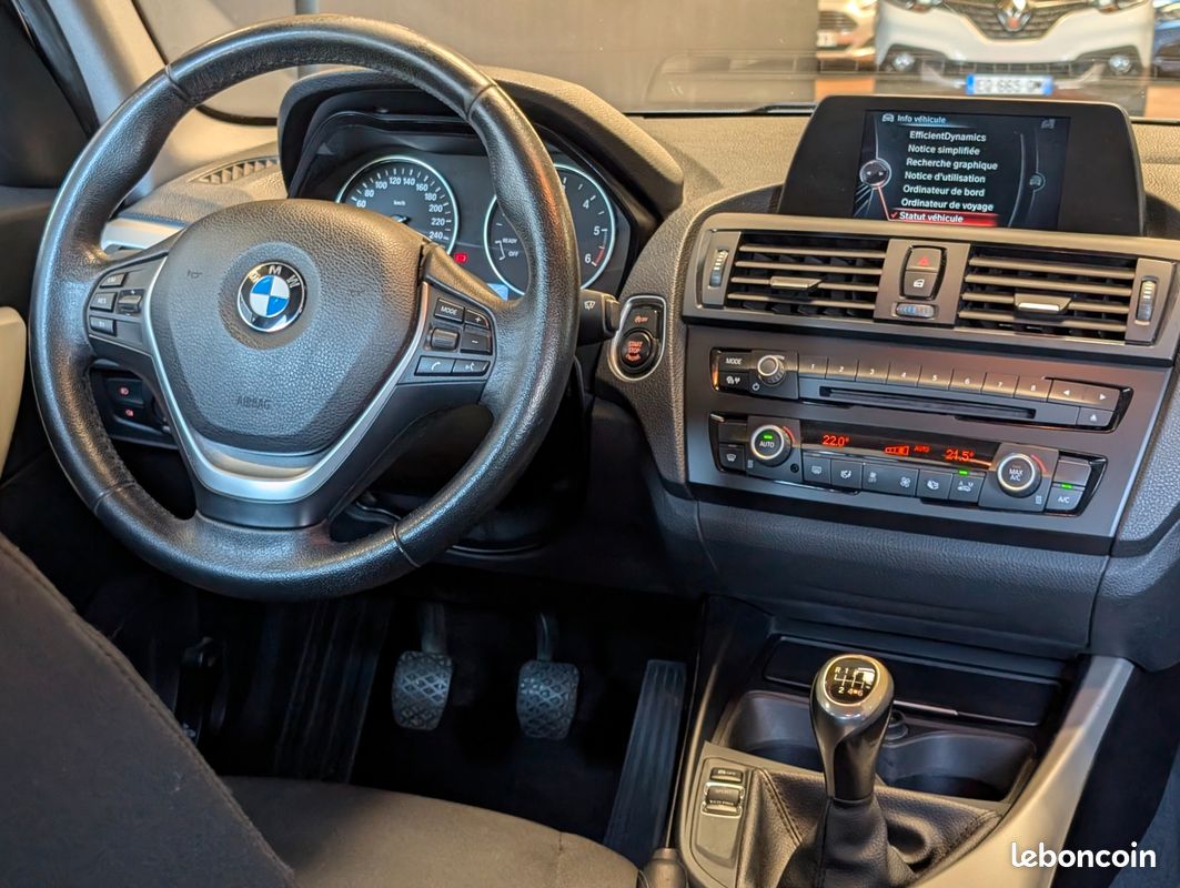 BMW SERIE 1 114D 95CV LOUNGE PLUS - FACTURES D'ENTRETIEN - RIEN A PREVOIR - GPS - CLIM AUTo (image 20)