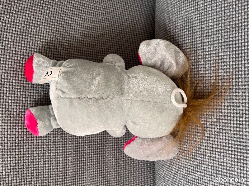 Peluche éléphant love coeur (image 4)
