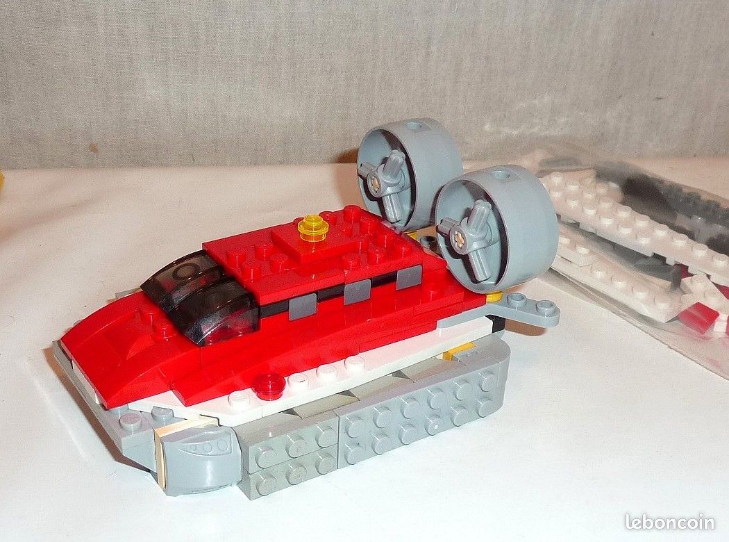 Lego creator 7292, avion ou aéroglisseur avec notice (image 2)