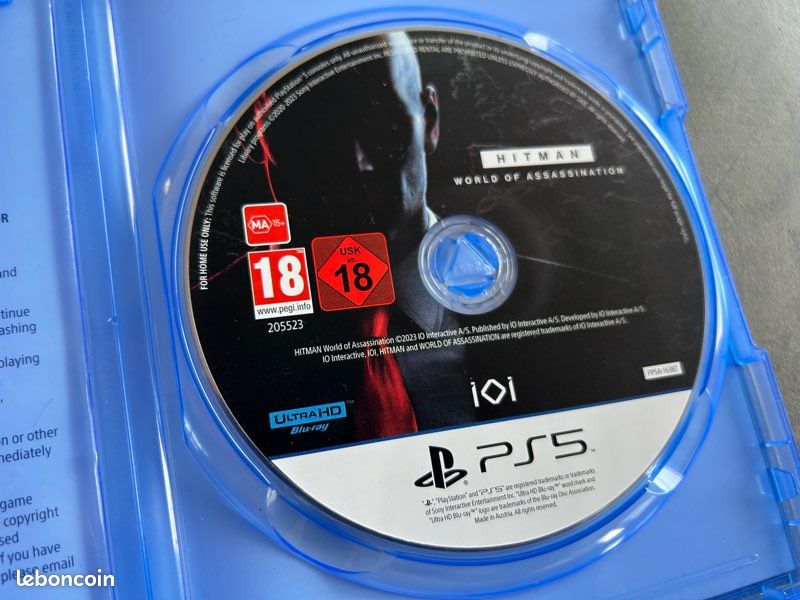 Jeu / jeux PS5 Playstation Hitman World of Assassination (image 4)