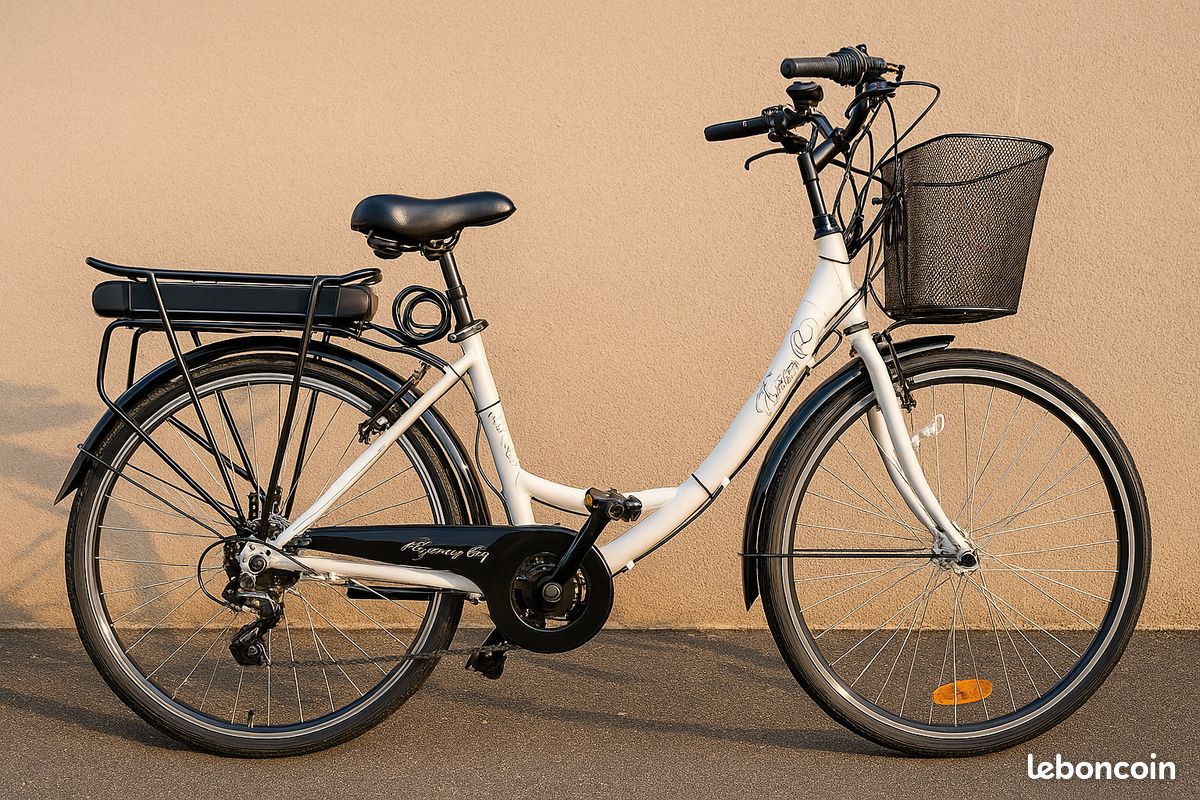 Vélo de ville électrifié (VAE) | Moteur 250W | Prêt à rouler (image 1)