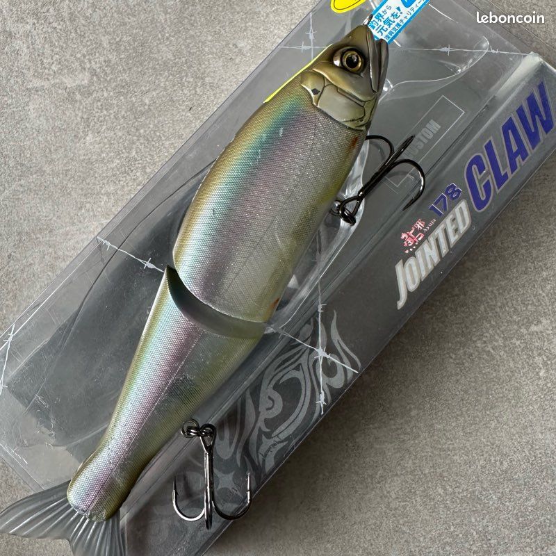 Leurre Gan Craft Jointed Claw 178 Flottant 178mm INT-01 - Neuf Sous Emballage