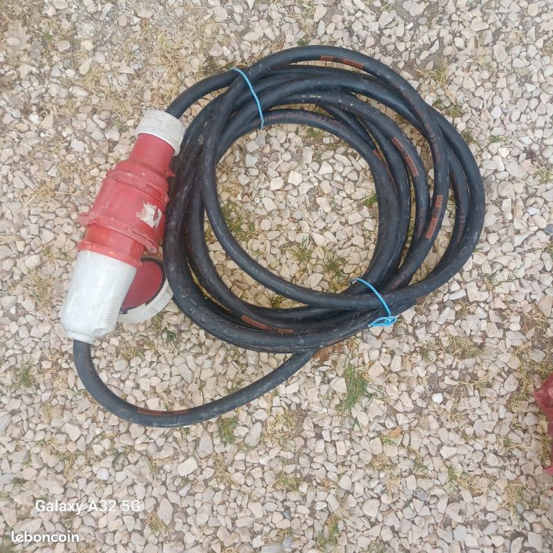 Rallonge 8 m 380 wolts 5x6 carre (image 1)