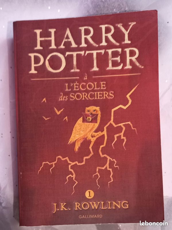 Lot 3 premiers tomes Harry potter (image 1)