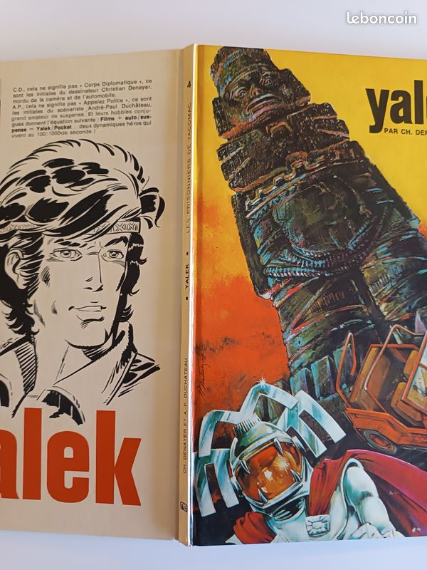 Yalek 4 en EO " Les prisonniers de Yacomac" Par André-Paul DUCHÂTEAU, Christian DENAYER (image 3)