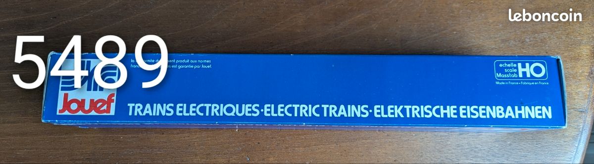 Autorail Jouef HO X 4700 + Remorque (réf. 8626 & 5489) – État Correct, Toit Sali – Modélisme SNCF