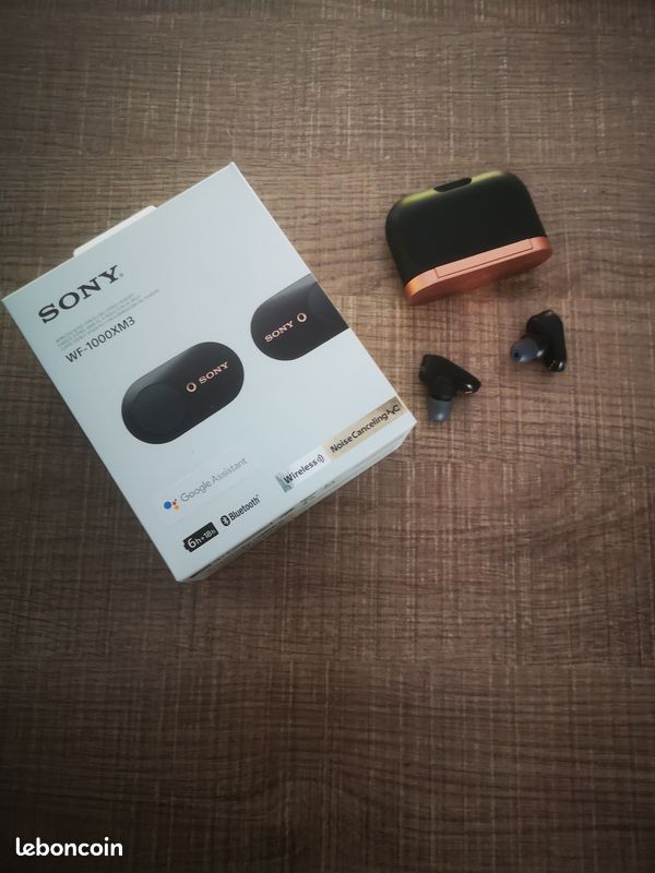 Écouteur Bluetooth Sony WF-1000XM3 (image 10)
