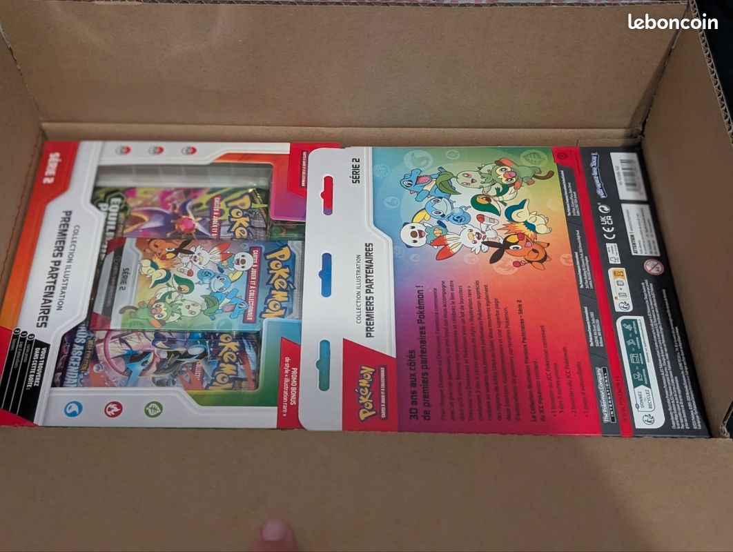 Case Pokémon 6 coffrets Premiers Partenaires Série 2 Fr (image 2)
