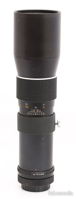 Objectif RMC Tokina Tele Auto 400 mm f/5,6 Canon FD (image 1)