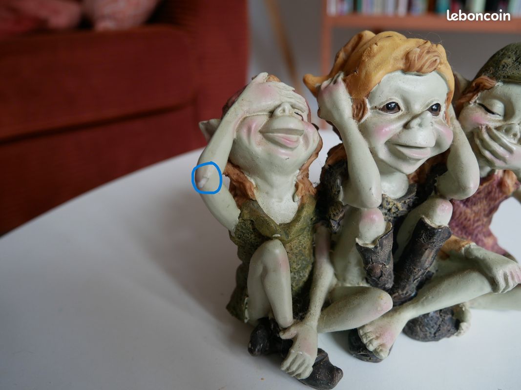 Figurines lutins / trolls décoratifs - fantaisie / fantastique – vente unité ou lot (image 11)