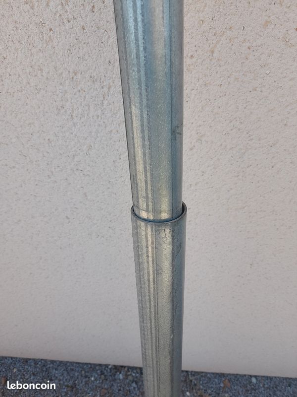 2 tubulures acier galvanisé (image 3)