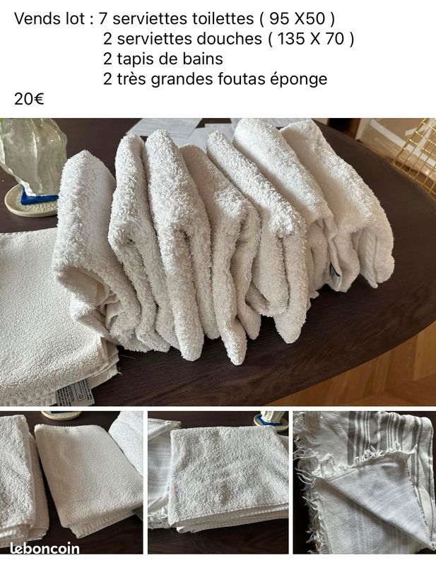 Linge de toilettes (image 1)