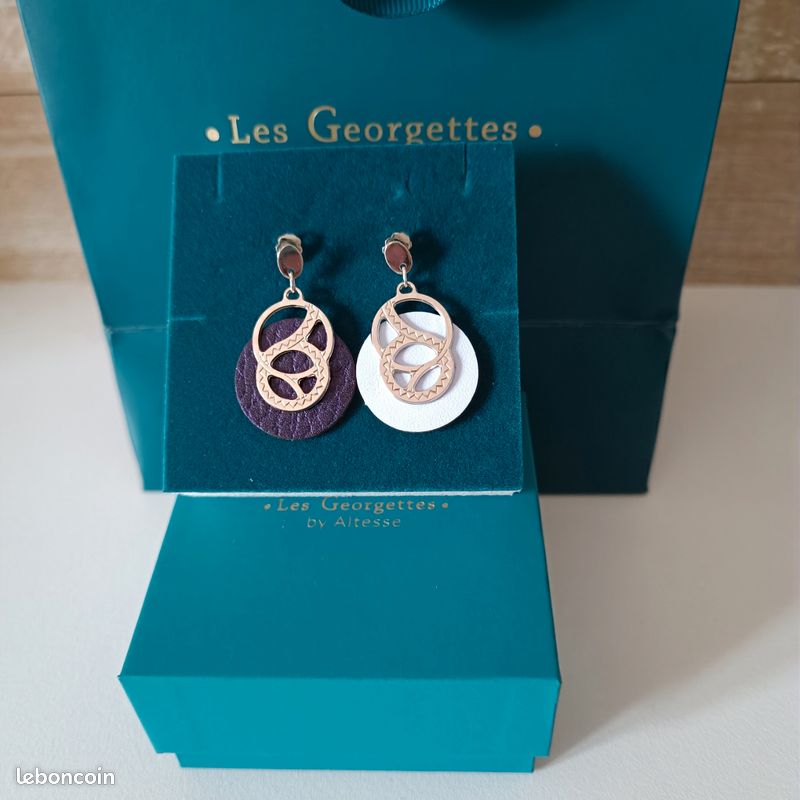 Boucles d'oreilles Les Georgettes neuves (image 3)