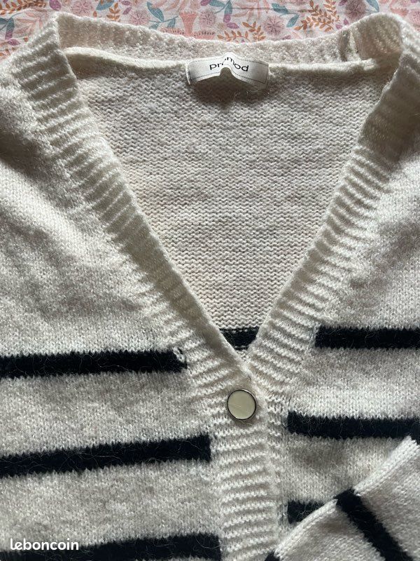 Gilet marinière Promod - taille M (image 2)