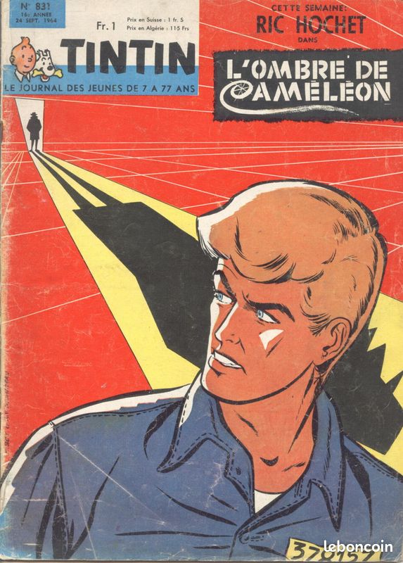Lot 2 journaux Tintin logp (image 7)