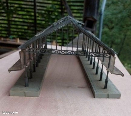 Verrière De Gare Jouef Réf. 104800 – Bâtiment Miniature Pour Train HO (neuf)