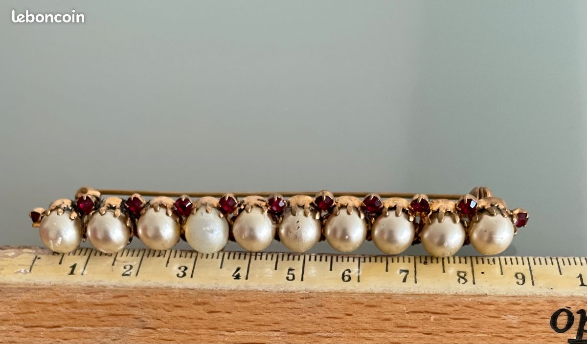 Broche, ligne perles (image 5)
