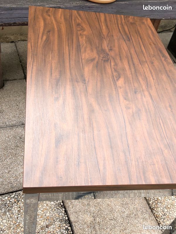 Console vintage chrome sansen design table décoration (image 2)