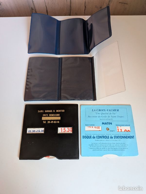 Anciens disques de stationnement et pochettes (image 2)