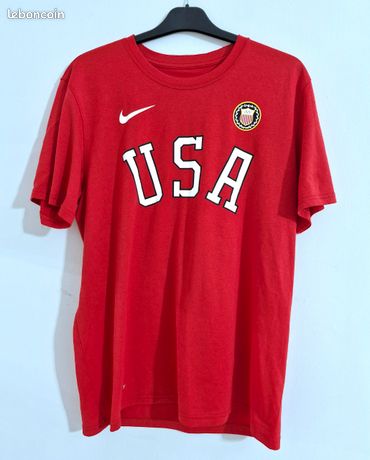 T-shirt polo de l’équipe de ski des États-Unis Kappa pour homme - Bleu
