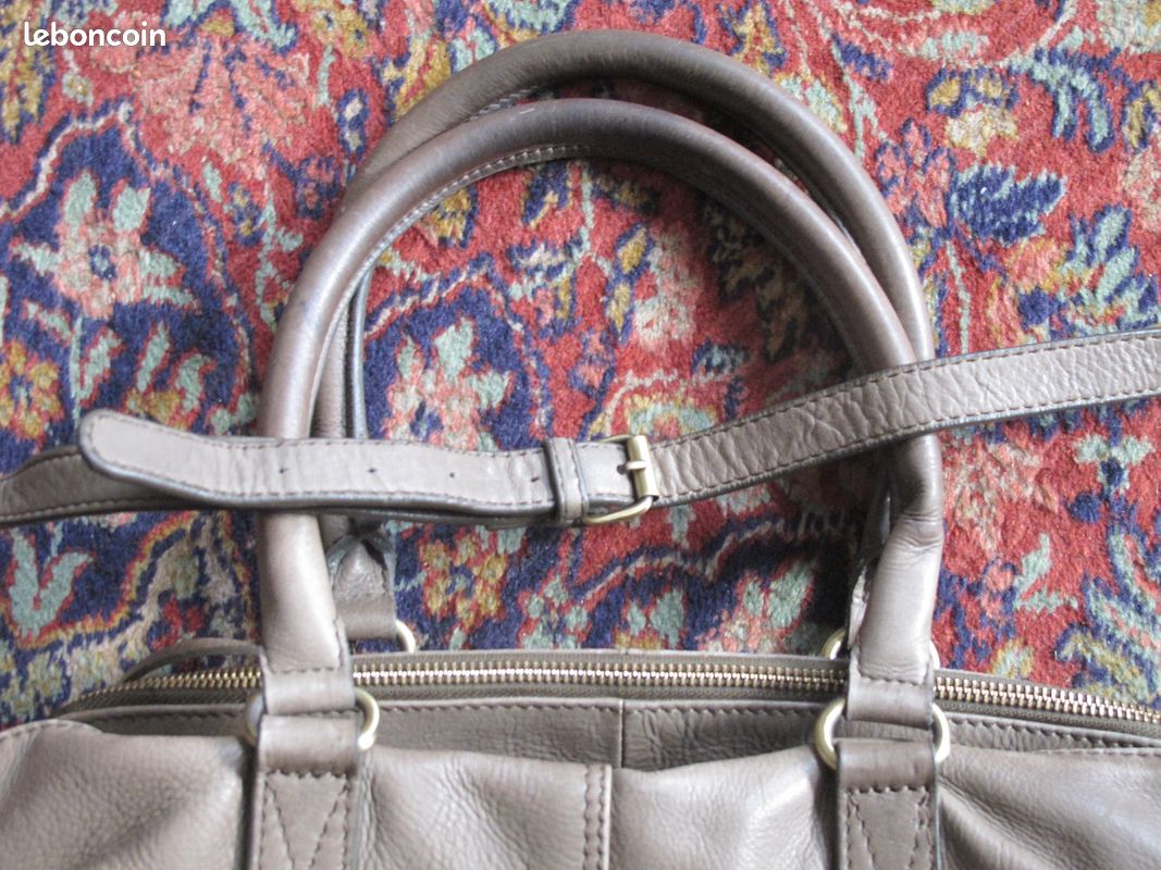 Sac besace en cuir Galeries Lafayette (image 9)