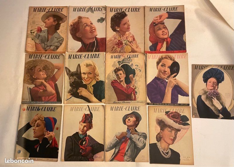 Anciens magazines Marie Claire (image 1)