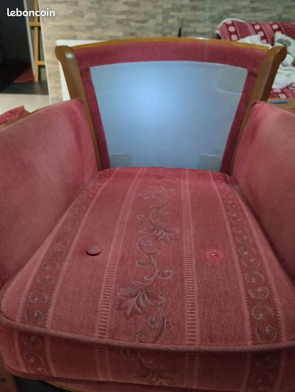 2 fauteuils de marque LELEU (image 4)