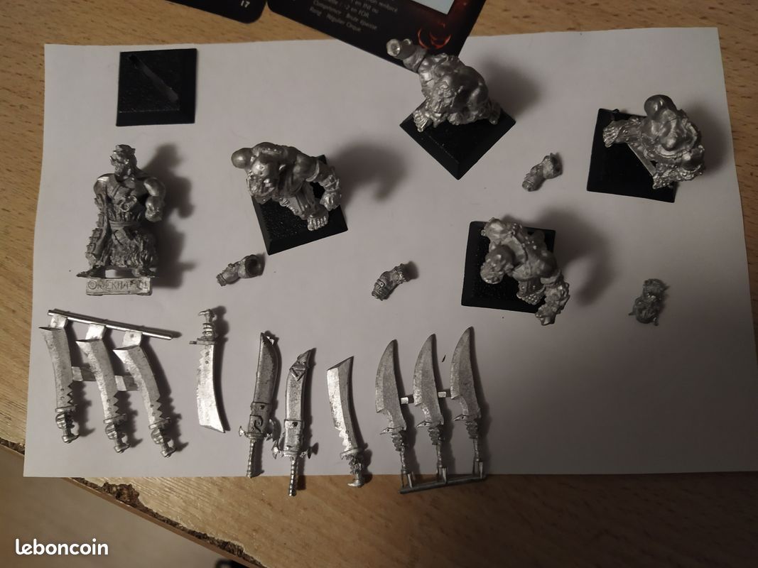 Boîte incomplète de brutes orques pour confrontation (image 5)
